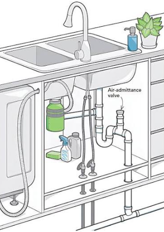 Water usage comparison between hand washing and a dishwasher.