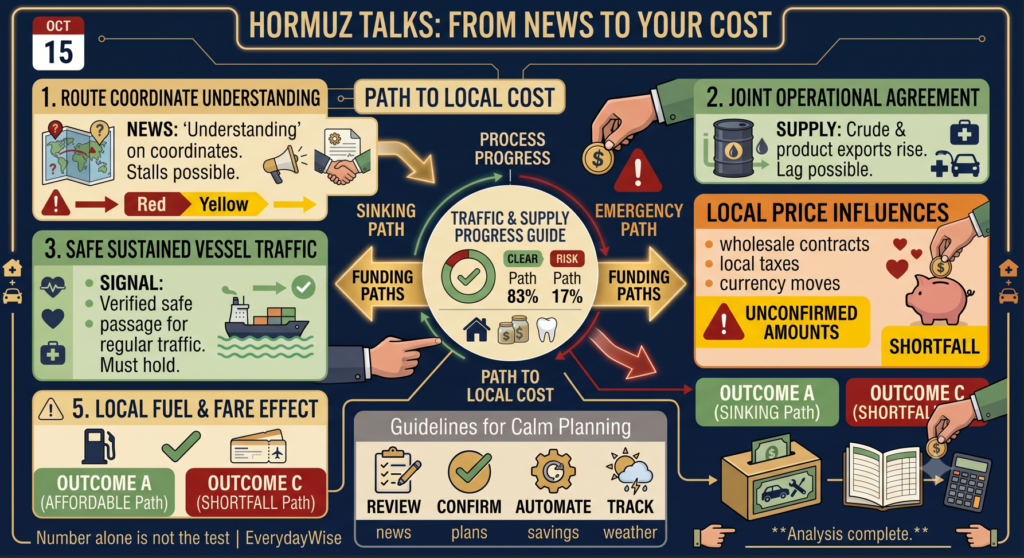 Hormuz Talks Moved Oil Again: Should You Change Fuel or Travel Plans?