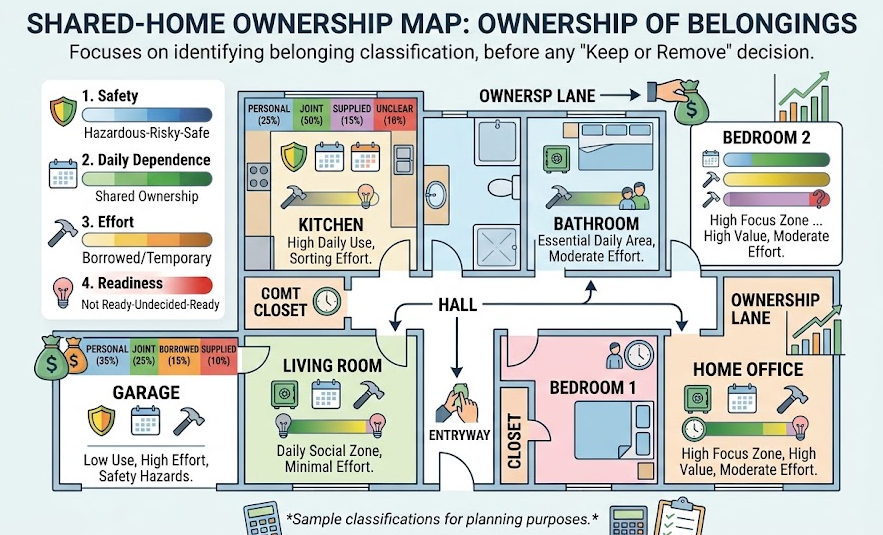 Decluttering When You Share a Home