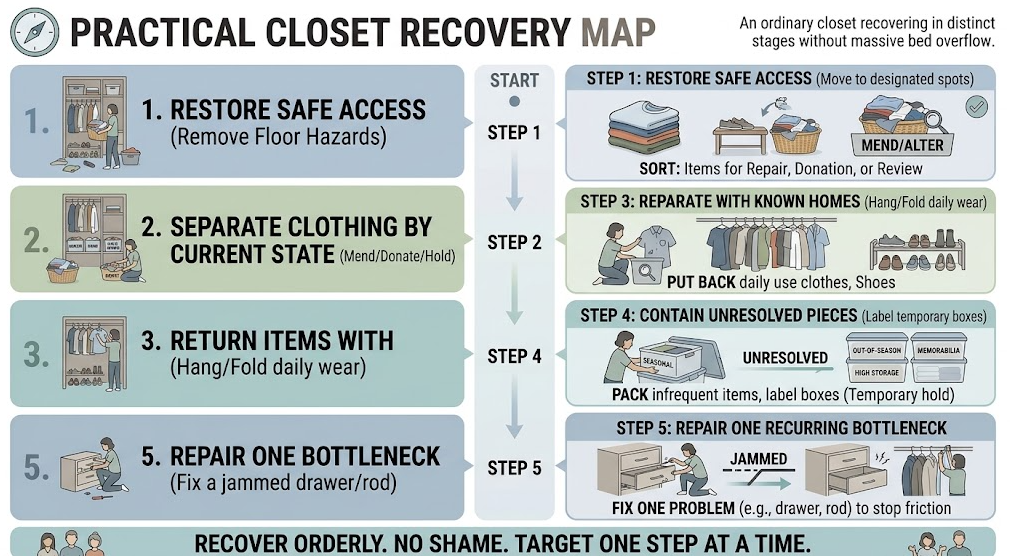 Practial Closet Recovery Map
