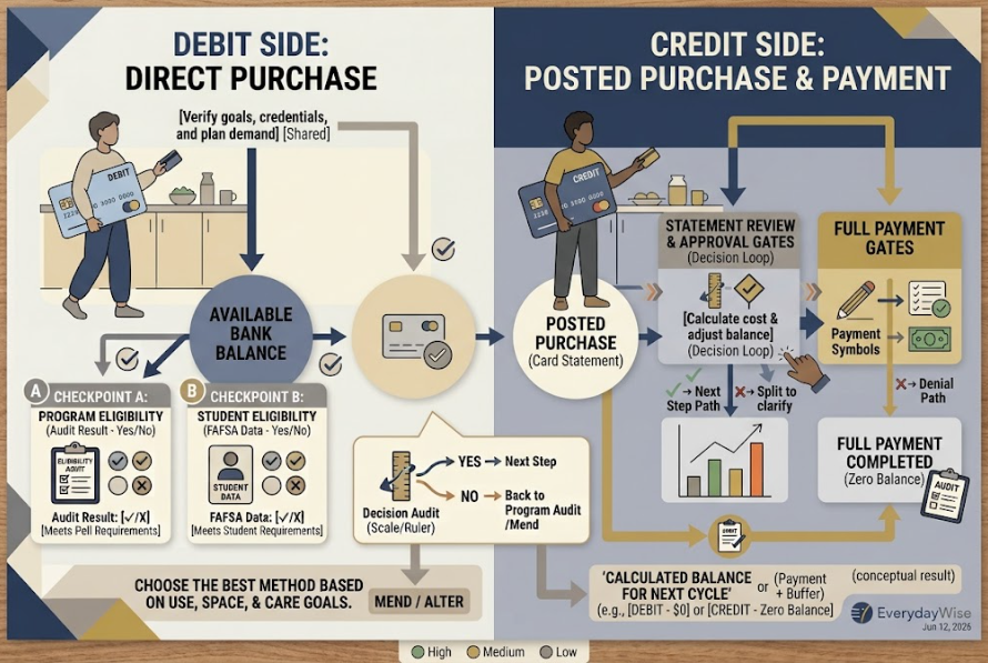 credit card vs debit card