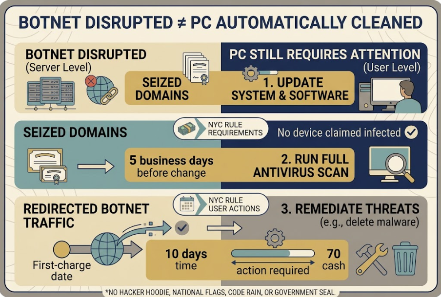 The Sality botnet - Disrupting Sality’s network infrastructure does not automatically remove malware from an individual PC.
